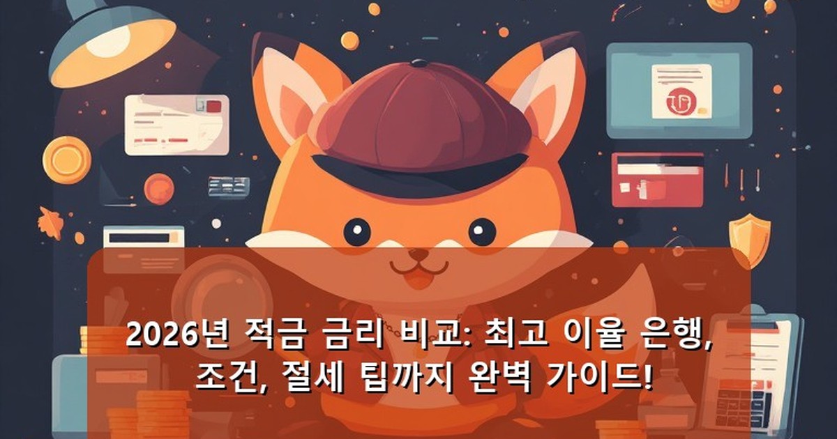 적금 금리 비교 - tech.whcksdid.kr 캐릭터