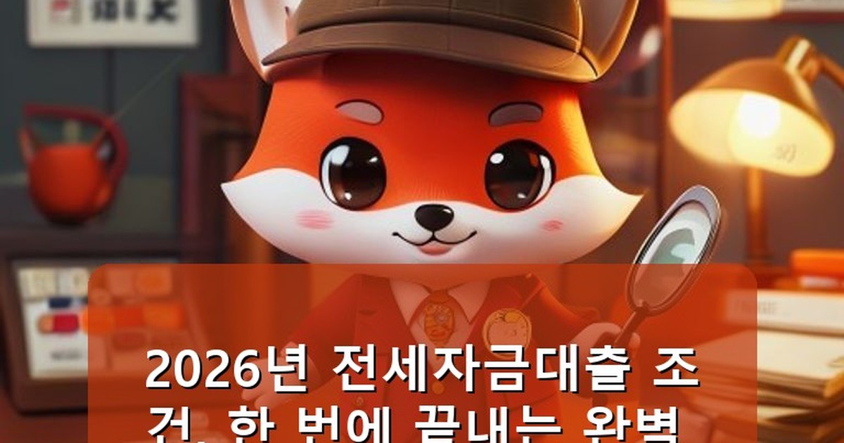 전세자금대출 조건 - tech.whcksdid.kr 캐릭터