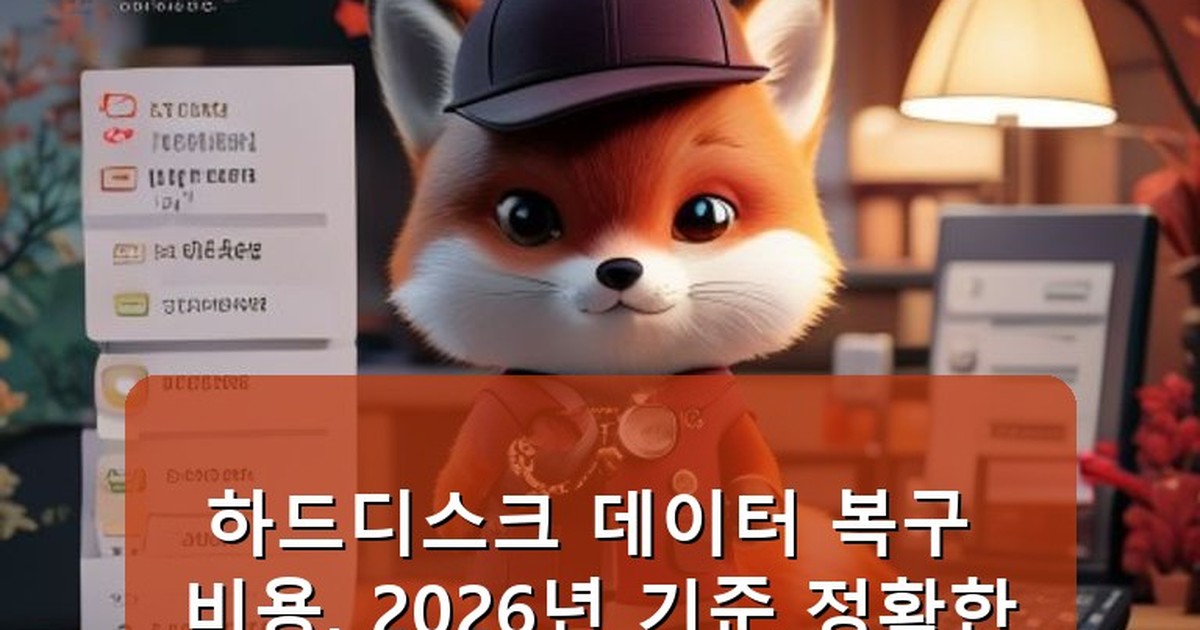 하드디스크 데이터 복구 비용 - tech.whcksdid.kr 캐릭터