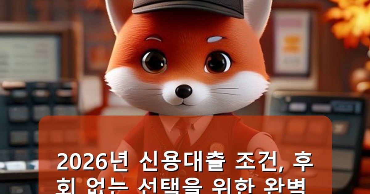 신용대출 조건 - tech.whcksdid.kr 캐릭터