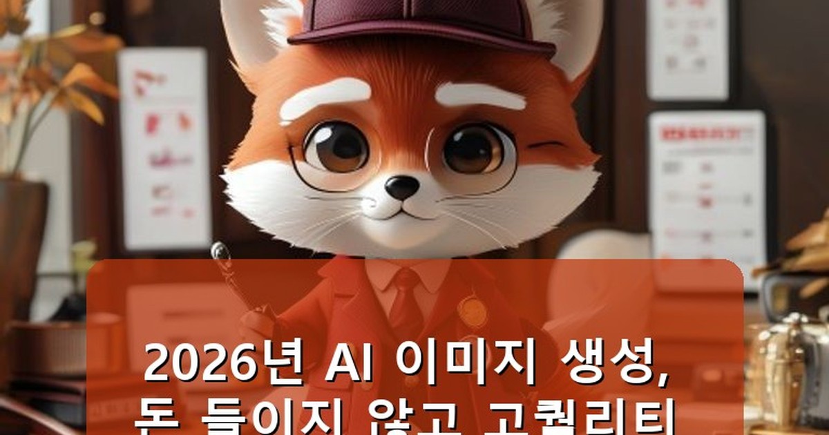 ai 이미지 생성 - tech.whcksdid.kr 캐릭터