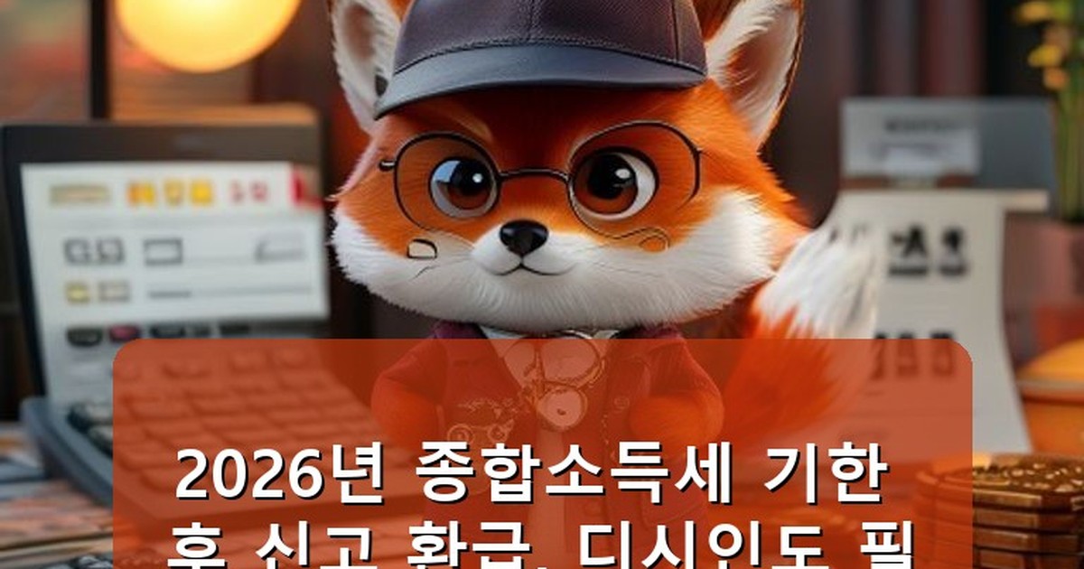 종합소득세 기한 후 신고 환급 일 디시 - tech.whcksdid.kr 캐릭터