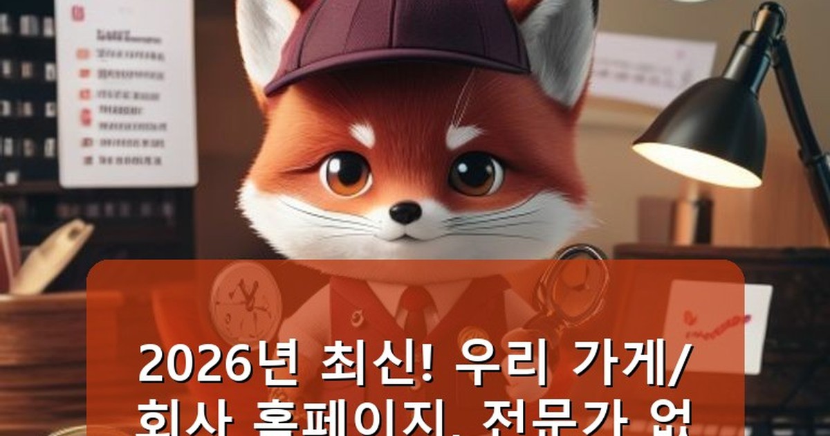 홈페이지 제작 - tech.whcksdid.kr 캐릭터